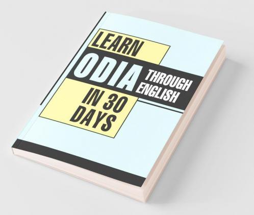 Learn Oriya Through English In 30 Days
