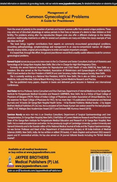 Management Of Common Gynecological Problems: A Guide For Practitioners