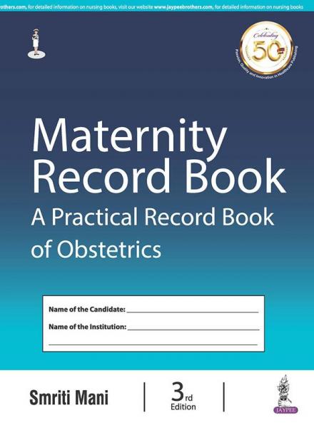 Maternity Record Book 3rd edn 2019