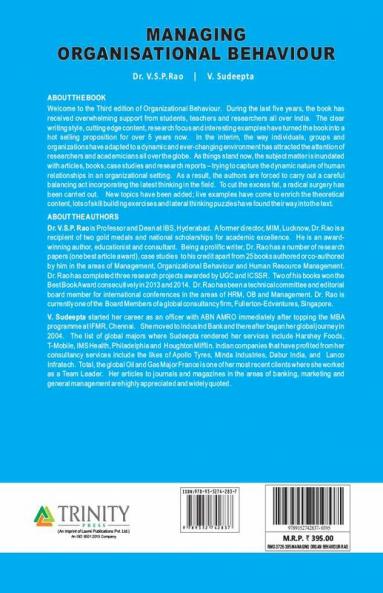 Managing Organizational Behaviour