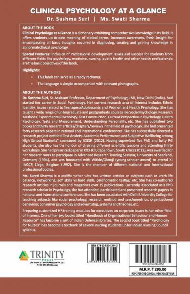Clinical Psychology at a Glance