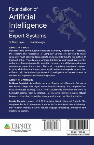 Foundation of Artificial Intelligence and Expert Systems
