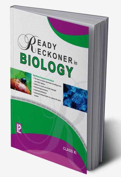 Ready Reckoner in Biology XI