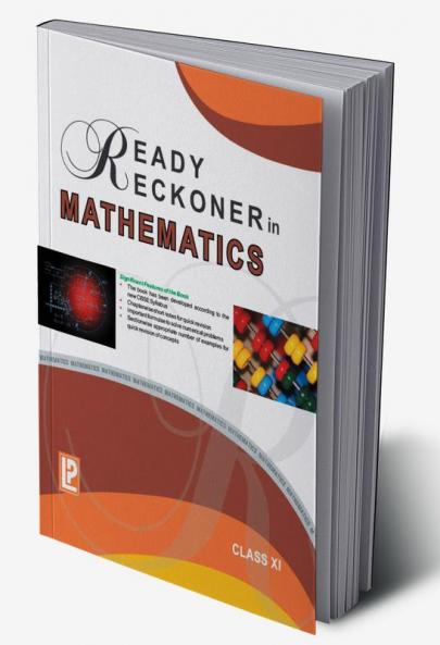 Ready Reckoner in Mathematics XI