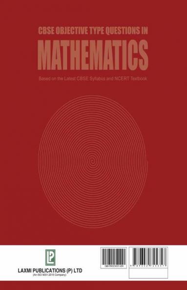 CBSE Objective Type Questions - Mathematics - XII