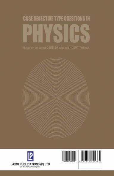 CBSE Objective Type Questions - Physics - XII