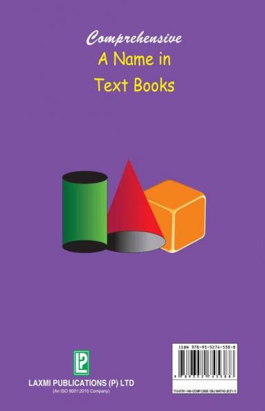 Comprehensive CBSE Objective Type Question Bank Mathematics X Basic (Term-I)