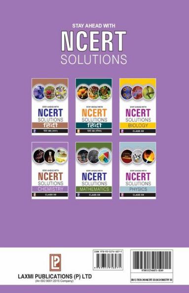 Stay Ahead with NCERT Solutions Chemistry XII
