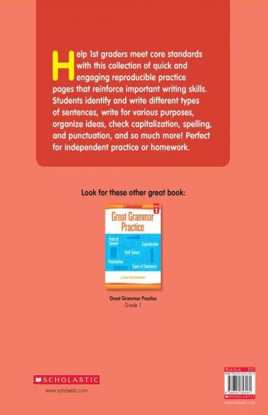 Building Essential Writing Skills: Grade 1