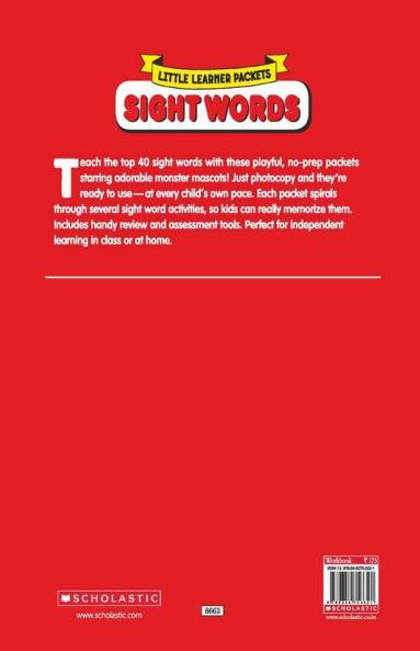 Little Learner Packets: Sight Words