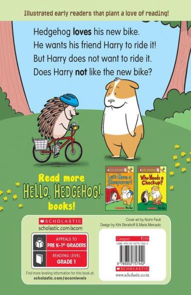 An Acorn Book- Hello Hedgehog! #1: Do You Like My Bike?