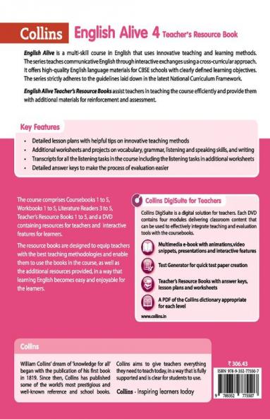 ENGLISH ALIVE Teacher's Manual 4