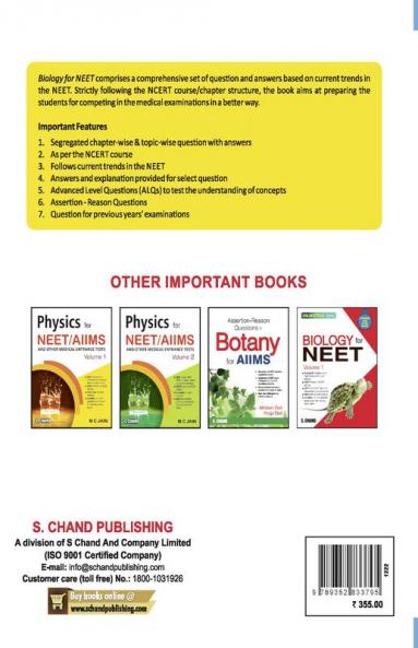 BIOLOGY FOR NEET VOLUME-2 (OBJECTIVE SERIES)