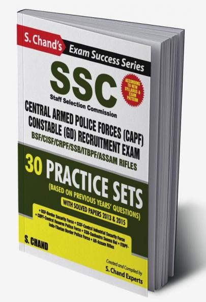 SSC: Central Armed Police Forces (CAPF) Constable (GD) Recruitment Exam (Practice Sets)