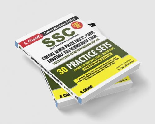 SSC: Central Armed Police Forces (CAPF) Constable (GD) Recruitment Exam (Practice Sets)