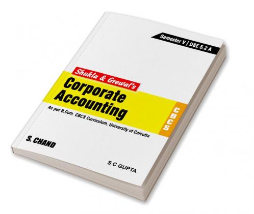 Corporate Accounting [CBCS CU]
