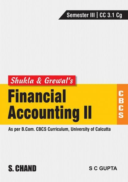 Financial Accounting II CBCS CU