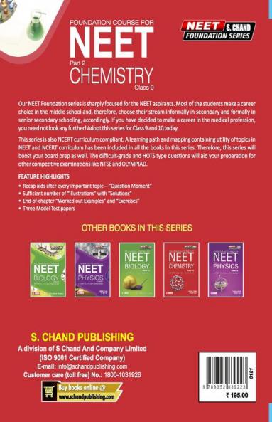 Foundation Course for NEET Part 2 Chemistry Class 9