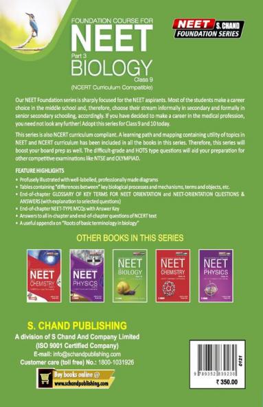 Foundation Course for NEET Part 3 Biology Class 9