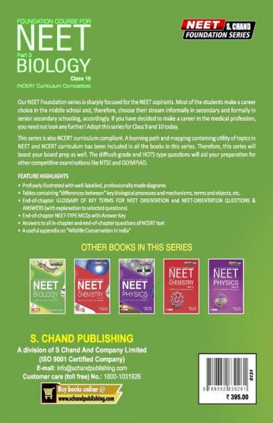 Foundation Course for NEET Part 3 Biology Class 10