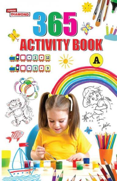 365 Activity Book for Kids | Match the Pair Find the Difference Puzzles Crosswords Join the Dots  Colouring Drawing and Brain Teasers
