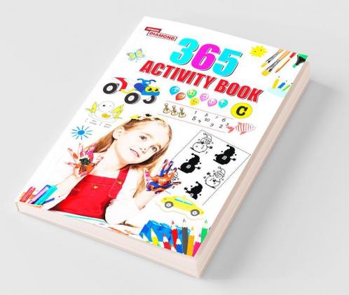 365 Activity Book C For Kids | Match the Pair Find the Difference Puzzles Crosswords Join the Dots  Colouring Drawing and Brain Teasers