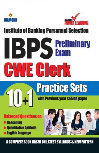 Institute of Banking Personnel Selection (IBPS) CWE Exam 2020 (CLERK) Preliminary examination in English with previous year solved paper (बैंकिंग कार्मिक चयन संस्थान - क्लर्क)