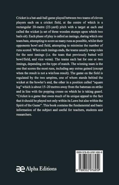 Rule Book Of Games : Cricket