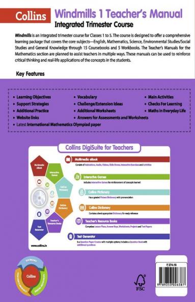 Windmills Mathematics Teacher's Manual 1