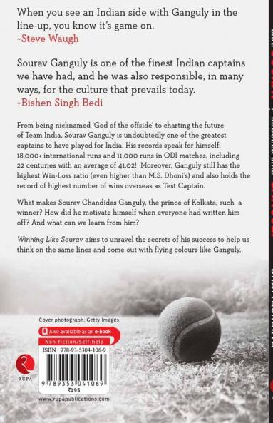 Winning Like Sourav: Think & Succeed Like Ganguly