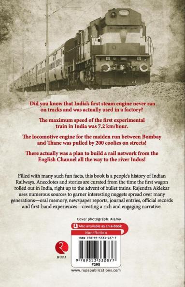 Short History Of Indian Railways