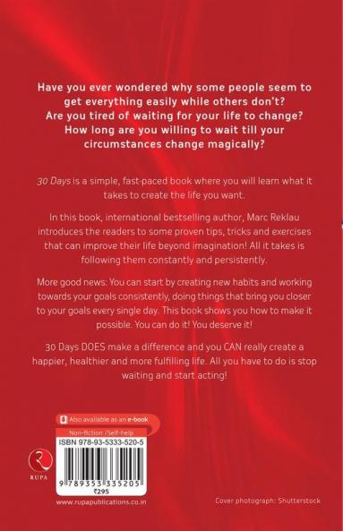 30 Days Change Your Habbits Change Your Life