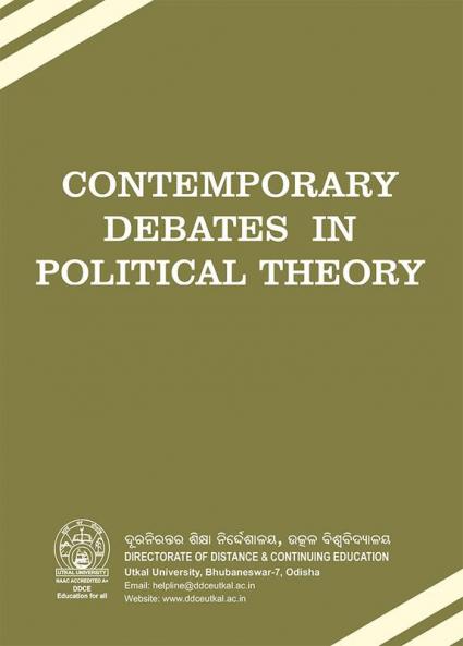 Contemporary Debates in Political Theory (MA-Political Science) (2nd Semester)