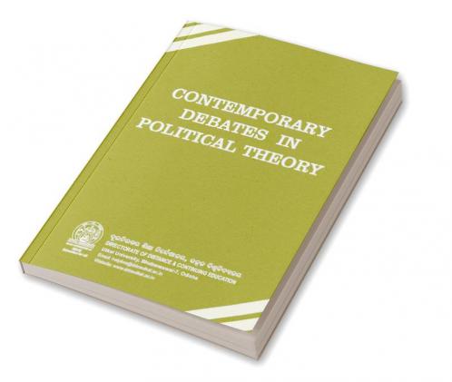 Contemporary Debates in Political Theory (MA-Political Science) (2nd Semester)