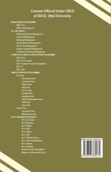 Public Administration and Management (MA) (Political Science) (3rd Semester)