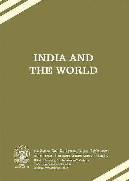 India and the World (MA-Political Science) (4th Semester)