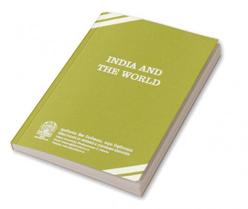 India and the World (MA-Political Science) (4th Semester)