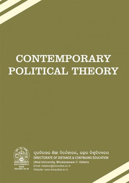 Contemporary Political Theory (MA-Political Science) (3rd Semester)
