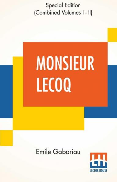 Monsieur Lecoq (Complete)