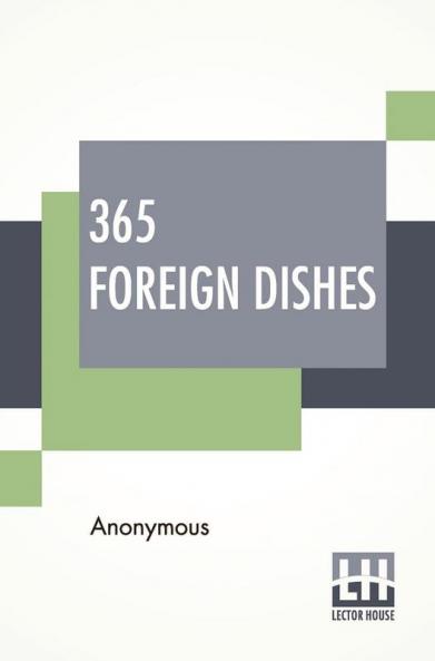 365 Foreign Dishes