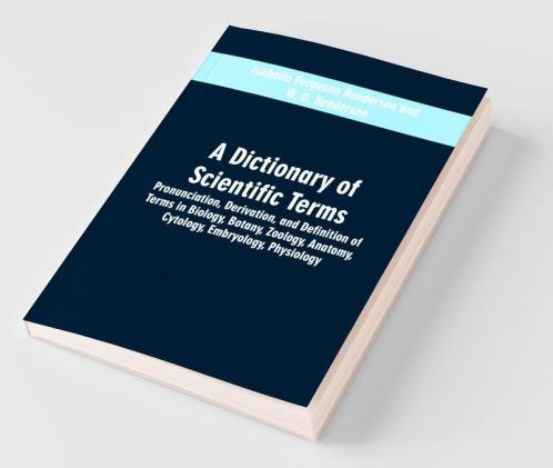 A Dictionary Of Scientific Terms
