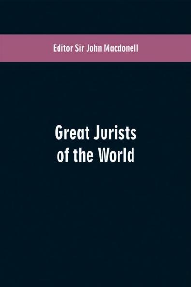 Great Jurists of the World