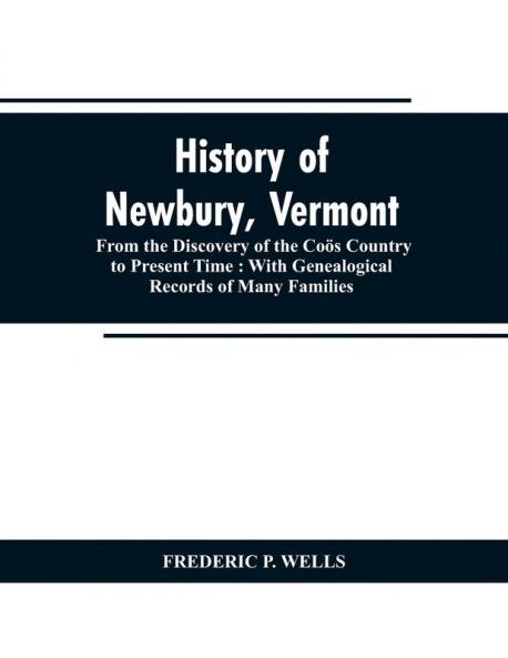History of Newbury Vermont