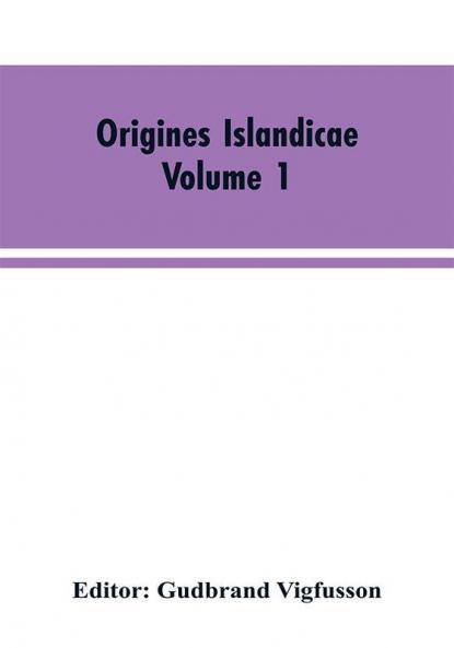 Origines Islandicae