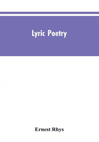 Lyric poetry
