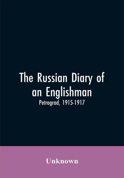 The Russian Diary of an Englishman