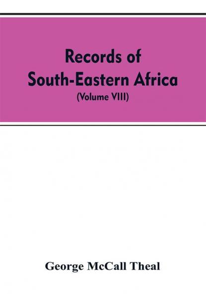 Records of South-Eastern Africa