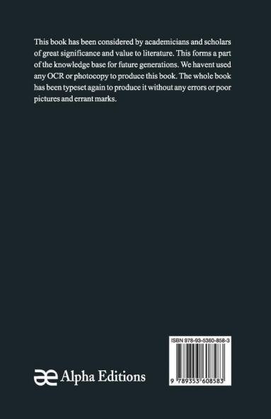 The Literature Of Bengal; A Biographical And Critical History From The Earliest Times Closing With A Review Of Intellectual Progress Under British Rule In India