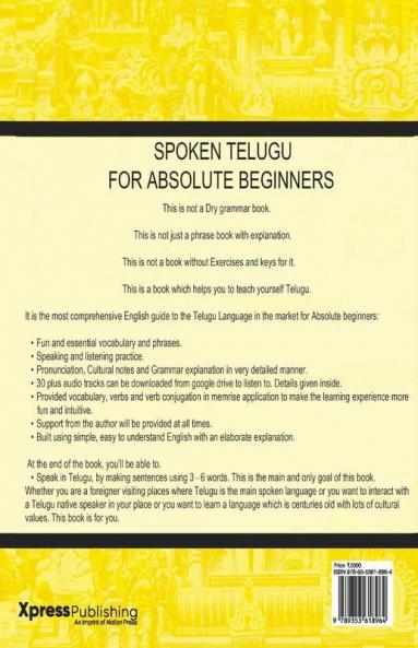 Spoken Telugu for Absolute Beginners