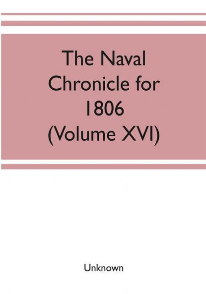 The Naval chronicle for 1806